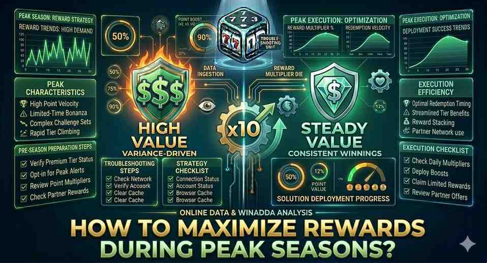 maximize rewards during peak season