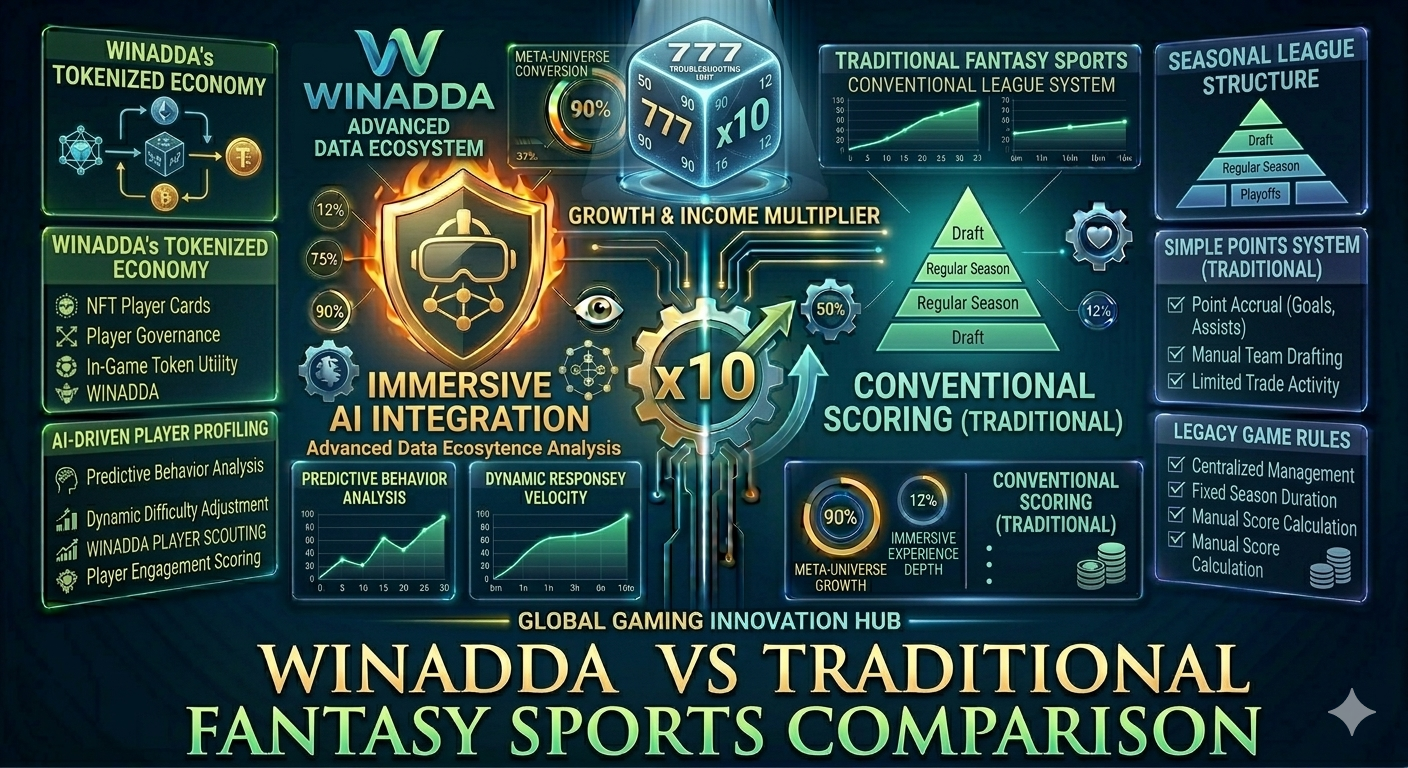 WinAdda Vs Traditional Fantasy Sports Comparison Guide