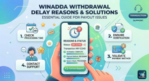 Winadda withdrawal delay reasons
