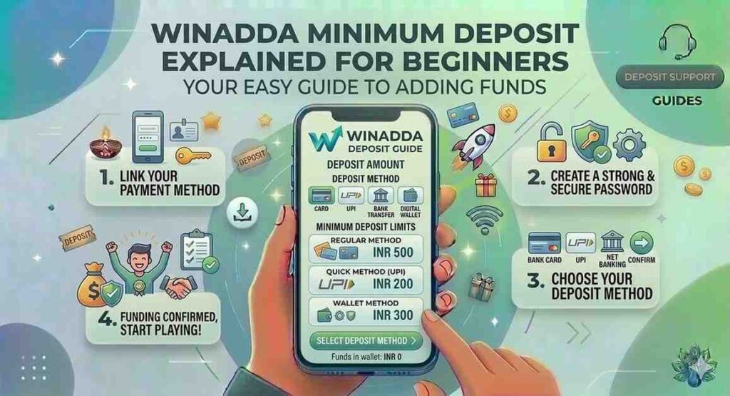 Winadda minimum deposit