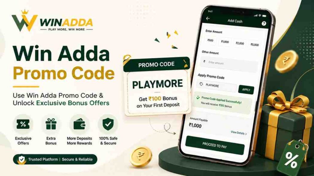 win adda promo code winadda bonus code win adda promo code for bonus win adda promo code today win adda promo code today free telegram What is the TRIPLE10 promo code? What is a win adda promo code?